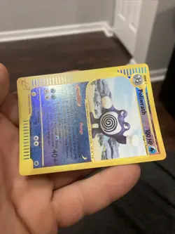Poliwrath 24/165 Reverse Holo Expedition Base Set Pokemon Card. - Image 4