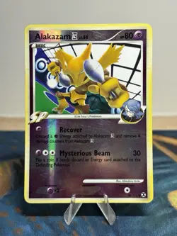 Alakazam E4 38/111 DP Rising Rivals Reverse Holo Rare SP Pokemon Card - Image 1