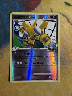 Alakazam E4 38/111 DP Rising Rivals Reverse Holo Rare SP Pokemon Card - Image 2