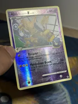 Alakazam E4 38/111 DP Rising Rivals Reverse Holo Rare SP Pokemon Card - Image 4