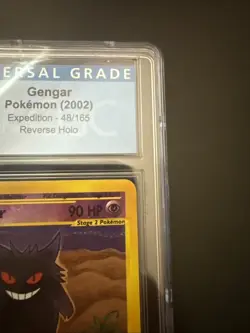 CGC 5.5 Gengar 2002 Expedition 13/165 Reverse Holo Pokemon Card - Image 3