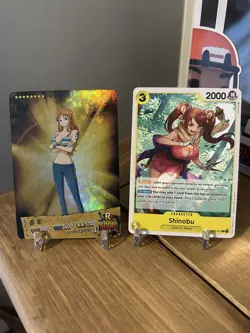 op-fi-fm02-075 Nami One Piece Waifu Tcg Odds Toei + Shinobu Waifu Cards - Image 1