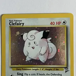 Clefairy Holo 6/130 Base Set 2 WOTC 1999 Pokemon Card Mint/Near Mint - Image 4
