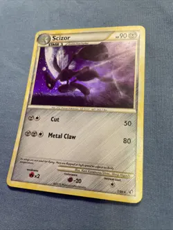 Pokemon TCG Scizor Undaunted Holo Rare Card 7/90 LP/MP - Image 4