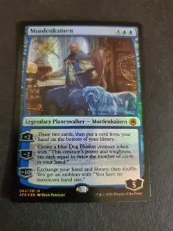 MTG Mordenkainen (64/518) Adventures in the Forgotten Realms NM FOIL - Image 1