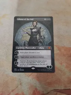 Liliana Of The Veil Borderless Dominaria United MTG NM - Image 1