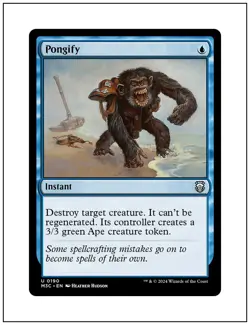 1x Pongify, Magic the Gathering MTG NM - Image 1