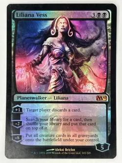 Liliana Vess M Magic 2011 (M11) 102 NM FOIL - Image 1