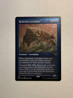 Kederekt Leviathan (Foil Etched) - MTG Double Masters 2022 (2X2) #431 NM - Image 1