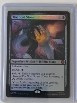 The Soul Stone - Marvel's Spider-Man - Foil - MTG - Magic The Gathering #0066 - Image 1