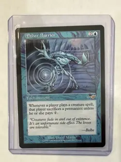 Aether Barrier Nemesis Regular MTG NM - Image 1