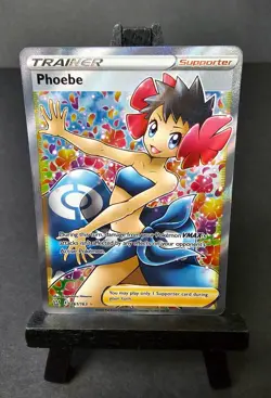 Pokemon TCG Phoebe Sword & Shield - Battle Styles 161/163 Holo Full Art - Image 2