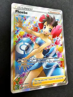 Pokemon TCG Phoebe Sword & Shield - Battle Styles 161/163 Holo Full Art - Image 4
