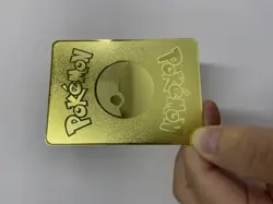 Thicc Charizard HP120 Gold Metal Pokemon Card-Collectible Gift Display！ - Image 4