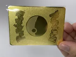 Thicc Charizard HP120 Gold Metal Pokemon Card-Collectible Gift Display！ - Image 5