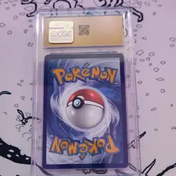 CGC 10 PRISTINE - TEAM ROCKET'S MOLTRES ex - Destined Rivals 208/182 Pokemon ENG - Image 2