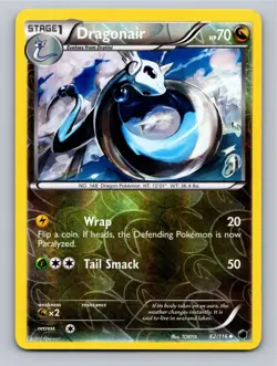 Pokemon TCG - DRAGONAIR - 82/116 - REVERSE HOLO - BW: PLASMA FREEZE (2013) - MP - Image 1