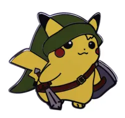New! Pokemon Collectible Hard Enamel Pin Pikachu Pin Mashup PIKACHU LINK Pin - Image 1