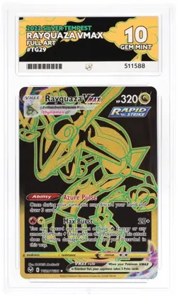 Pokemon TCG Rayquaza VMAX TG29 - Perfect Sub Grades - Silver Tempest ACE 10 💎 - Image 2