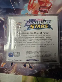 *FACTORY SEALED*Pokemon TCG Sword & Shield Brilliant Stars Booster Box with Case - Image 3