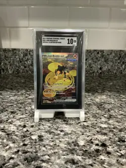 SGC 10 Iron Boulder ex Pokemon Temporal Forces Special Illustration Rare 207 - Image 1