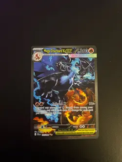 Mega Charizard X EX SIR 125/094 Phantasmal Flames English Pokemon TCG Pack Fresh - Image 2