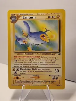 Lanturn 32/64 Neo Revelation Regular Pokemon TCG LP Vintage - Image 1
