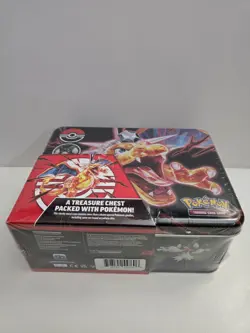 Charizard Collector’s Treasure Chest Tin Lunch Box Pokemon TCG NEW Sealed - Image 5