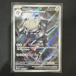 Pokemon TCG: Mega Evolutions Steelix 150/132 Illustration Rare Near Mint - Image 1