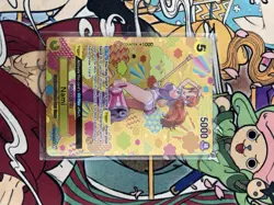 One Piece TCG Special Rare Card OP08-106 Nami English SP - Image 1