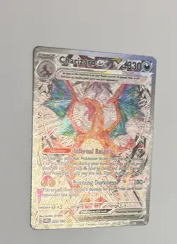 Charizard ex 223/197 SIR Obsidian Flames SV03 Pokemon TCG Pack Fresh Mint - Image 5