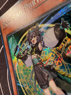Dracotail Phryxul (SECRET RARE) DOOD-EN023 (NM) 1st Ed Konami Yu-Gi-Oh! - Image 4