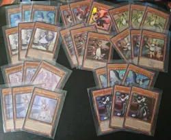 57 Dragonmaid Deck Core YUGIOH NM Lady's Cehrmba Parlor Kitchen Tidying Playsets - Image 3