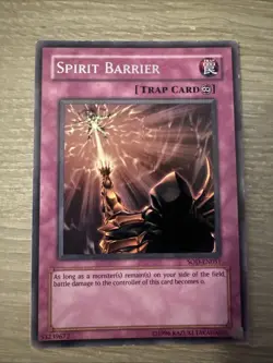 Yu-Gi-Oh! Spirit Barrier SOD-EN051 Unlimited Rare LP/MP Condition - Image 1
