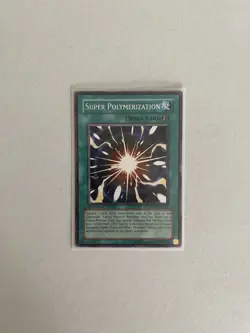 Yugioh Super Polymerization PTDN-EN046 Rare 1st Edition LP - Image 1