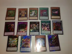 YuGiOh! RA04 lot of 14 cards "platinum secret rareU" NM - Image 2