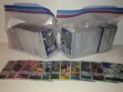 One Piece bulk 700+ card lot - common, uncommon, foil R, plus 11 foil SR - Image 1