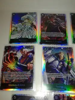 One Piece bulk 700+ card lot - common, uncommon, foil R, plus 11 foil SR - Image 3