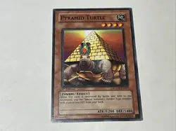 Yu-Gi-Oh TCG Pyramid Turtle SDZW-EN007 1st Edition Common Card LPFREE SH - Image 1