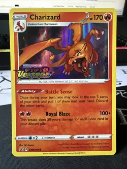 Charizard - (Prerelease) SWSH066 SWSH: Sword & Shield Promo Cards Holo - Image 1