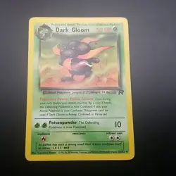DARK GLOOM 36/82 - Team Rocket - VINTAGE WOTC Pokemon Card - Unlimited - NM - Image 1