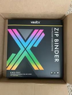 Vault x 12 Pocket Exo-Tec Zip Card Binder ME1 First Edition - Image 1
