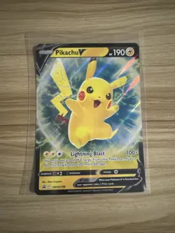 Pikachu V SWSH198 Jumbo Cards Holo - Image 1