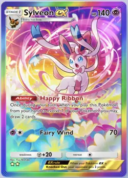 Pokemon TCG Pocket Sylveon Ex 2 Star Virtual Card - Image 1