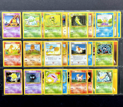 1999 Pokemon BASE SET Unlimited Edition COMPLETE Non Holo COMMON Cards Lot NM+ - Image 1