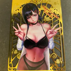 WES - Goddess Story Gold METAL Card - Serial Number #042/200! Kobeni Chainsaw - Image 1