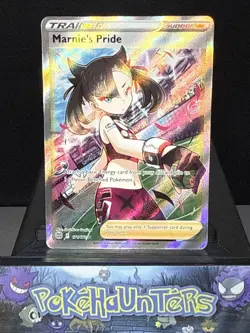 Pokemon Card Marnies Pride 171/172 Full Art Brilliant Stars Trainer Near Mint - Image 1