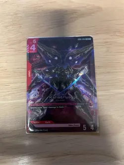 Kshatriya LR - GD01-044 LR Gundam Card Game Newtype Rising TCG. - Image 1