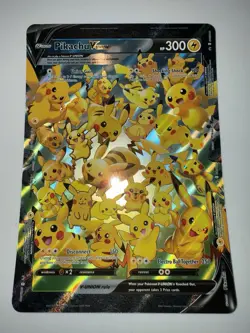 Pikachu V-Union SWSH141 (Jumbo) Promo Card Near Mint Condition Pokemon TCG - Image 1