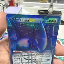 Pokemon TCG Lugia EX Legendary Treasures Holo Rare Card 102/113 - Image 2